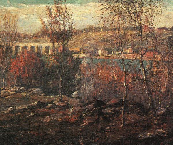 Harlem River, Ernest Lawson